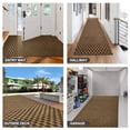 thumbnail image 4 of ANTPOP Runner Rug Outdoor Carpet Runners Hallway Non-Slip Rubberback Area Rugs Indoor Entrance Mat for Entryway Kitchen, 2'x6', Checkred Brown, 4 of 6