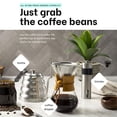 thumbnail image 2 of MITBAK Pour Over Coffee Maker Set | Kit Includes 40 OZ Gooseneck Kettle with Thermometer, Coffee Mill Grinder & 20 OZ Coffee Dripper Brewer | Great Replacement for Coffee Machines, 2 of 2