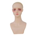 thumbnail image 2 of Xuanheng Female Mannequin Head Manikin Head Bust Versatile Display Prop Tabletop Display Style E, 2 of 8