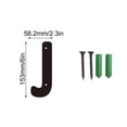 thumbnail image 2 of RXIRUCGD Three-dimensional Iron Art Number Letters House Number Screw Home House Number Sign, 2 of 5