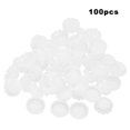 thumbnail image 1 of Qiilu 100 Pcs Supports Jetables pour Anneaux de Cils Colle Adhésive pour Extensions de Cils, 1 of 8