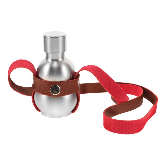1Ensemble Bouteille Gourde en Acier Inoxydable pour Adultes Voyage et Randonnée 12.8x7x7po