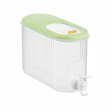3.5L Cold Kettle With Faucet In Refrigerator, Large Capacity Water Iced Juice Lemonade Water Jug Fruit Teapot Bucket Drink Container For Garden Home Party