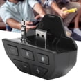 thumbnail image 4 of Gamepad Headphone Converter, 12 Pin Interface 3.5mm-Audio Port Gamepad Audio Adapter, Convenient ABS For Wireless Gamepad Game Black,White, 4 of 8