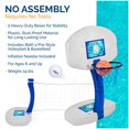 thumbnail image 3 of SwimWays 2-in-1 Basketball and Volleyball Game, 3 of 6
