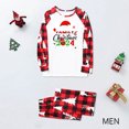 thumbnail image 2 of Pisexur Christmas Pajamas for Family Add Festive Atmosphere Family Christmas Pjs Matching Sets Reindeer and Snowflake Patterned Sleepwear Xmas PJS Set for Couples and Kids Christmas Pajamas, 2 of 8