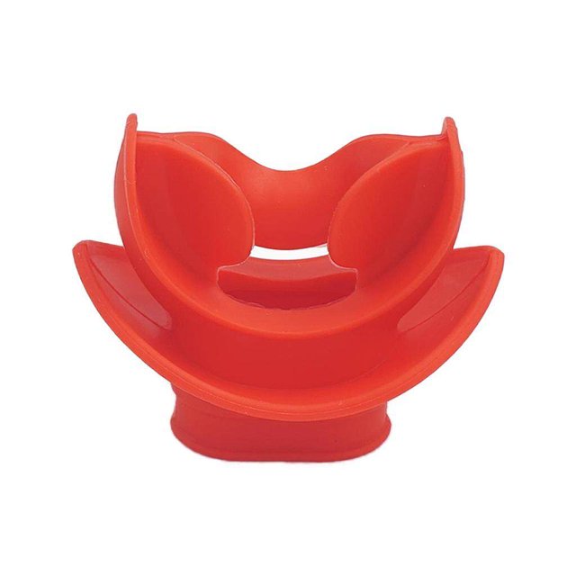 pitrice Mouth Piece for Scuba Diving Regulators & Snorkels Red