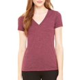thumbnail image 2 of Bella + Canvas Ladies' Triblend Short-Sleeve Deep V-Neck T-Shirt, 2 of 6