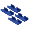 thumbnail image 3 of T Piste Cross Chute, 3.1in 4PCS T Piste Intersection Pièces Économie de Travail Usure Alliage d'Aluminium Compact Résistant pour Bricolage Rouge, Bleu, Argent, 3 of 8