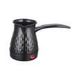 thumbnail image 2 of Tnarru Electric Coffee Pot Tea Kettle Turkish Coffee Maker for Camping Kitchen Cafe Black, 2 of 7