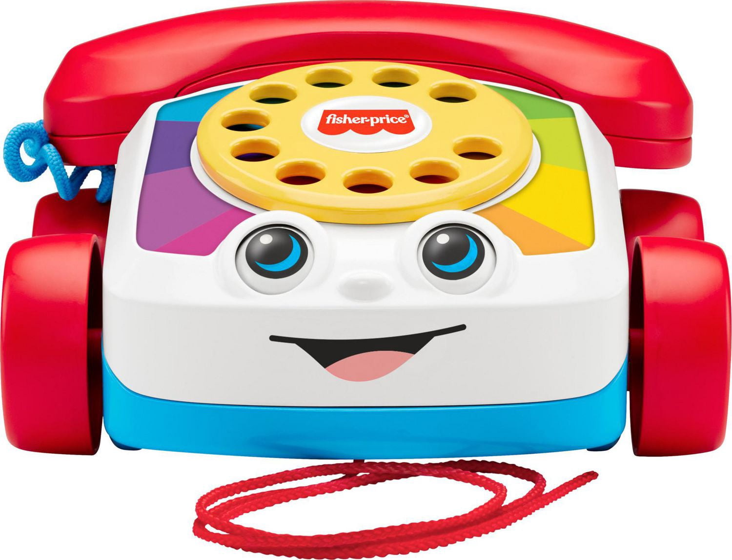 Fisher-Price Téléphone Animé, jouet à tirer pour bébés et tout-petits