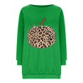 thumbnail image 4 of 2023 Chandail à Capuchon Surdimensionné pour Femmes Mode Décontractée Manches Longues Col Rond Imprimé Chandail pour Dames Hauts Blouse Costumes d'Halloween/Noël Rabais de 50 % Liquidation, 4 of 4