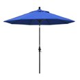 thumbnail image 1 of California Umbrella Parasol de Patio de 9 Pieds Bleu Royal, 1 of 3