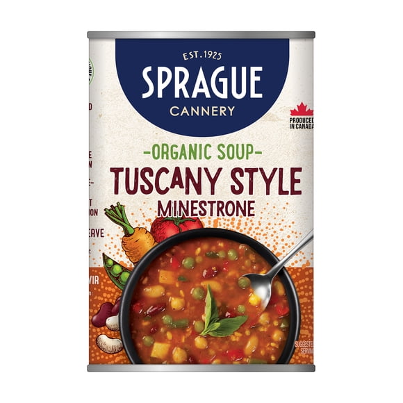 Sprague Soupe Minestrone Biologique à la Toscane