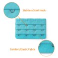 thumbnail image 4 of INSPIRE CHIC Soutien-Gorge pour Femmes 3 X 4 Crochets Rallonge de Soutien-Gorge Bretelle d'Extension Bande de Soutien-Gorge Multicolore Taille Unique Bleu Ciel, 4 of 5