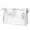 Argent, variante sur Meitianfacai Trousse de Maquillage Trousse Cosmétique, 1X Trousse de Toilette de Voyage en Plastique PVC Transparent Clair pour Maquillage avec Fermeture Éclair
