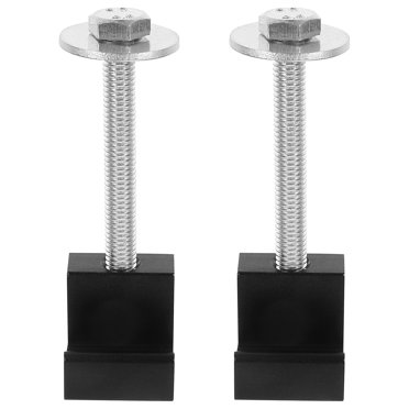 2 Pcs Kit de Montage pour Boîte à Outils de Camion Crochets en J Pinces de Montage en Alliage d'Aluminium pour Boîte à Outils de Camion