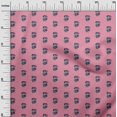 thumbnail image 2 of oneOone Polyester Lycra Fabric Floral Block Printed Craft Fabric BTY 56 Inch Wide, 2 of 4