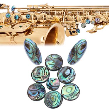 Stable Saxophone Key Button, Multicolor Saxophone Abalone Shell, 3 Different Size Saxophones For Alto Soprano