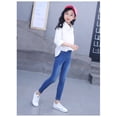thumbnail image 2 of AAMILIFE Girls Slim Jeans Elastic Waist Pencil Pants, 2 of 4