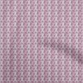 thumbnail image 1 of oneOone Coton Tissu Violet Robe Géométrique Asiatique Tissu Imprimé par la Cour 42 Pouces de Large, 1 of 4