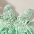 thumbnail image 4 of Robe de Fête pour Tout-Petites Filles Papillon Sans Manches Ligne A Robes de Princesse, 4 of 8