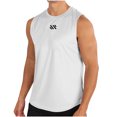 thumbnail image 2 of Styesk Tank Tops Men Fashionable Men's Round-neck Solid Color Mesh Drying Sleeveless, 2 of 6