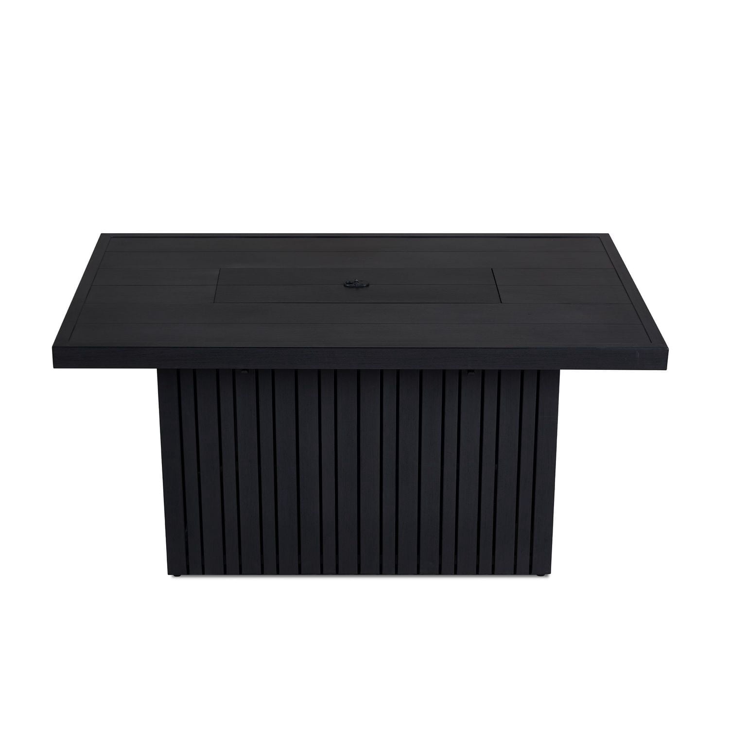Foyer Extérieur au Propane Rectangulaire de 52 po Calvin en Corail noir