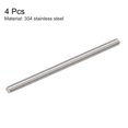 thumbnail image 2 of Unique Bargains M8 x 150mm 304 Stainless Steel Fully Threaded Rod Right Hand Threads 4 Pack, 2 of 4