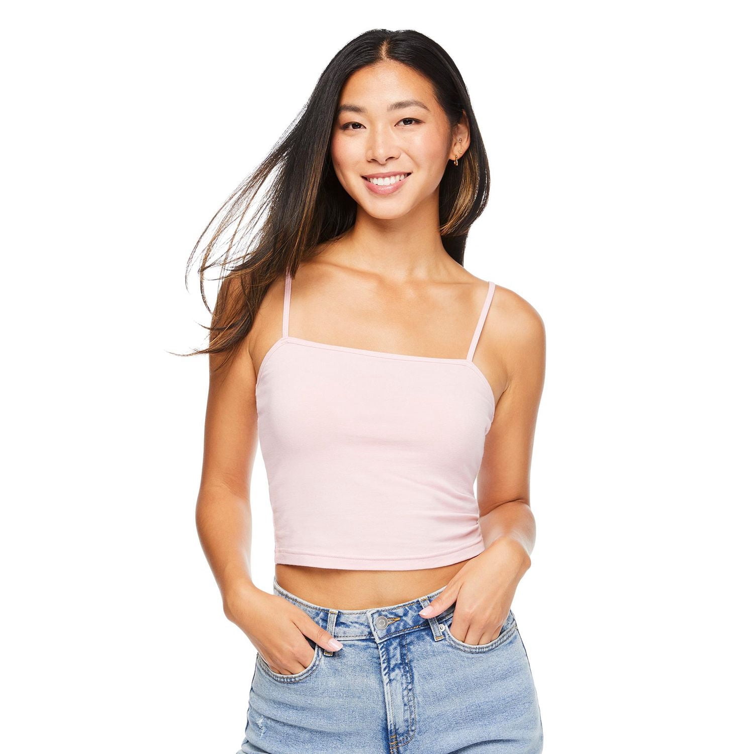 No Boundaries Women's Cropped Cami