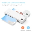 thumbnail image 3 of Desktop Laminator Machine Set A4 Size Hot And Cold Lamination 2 Roller System 9 Inches Max Width Suitabe For A4/A5/A6, 3 of 5