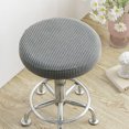 thumbnail image 1 of CEHVOM Liquidation! Housse de Tabouret Ronde à Carreaux Housse Housse de Chaise Pivotante Housse de Tabouret de Bar Salon de Beauté Housse de Coussin Housse de Protection Housse de Chaise Élévatrice, 1 of 6