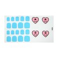 thumbnail image 2 of PVCS Foot Stickers Foot Nail Stickers Waterproof For Female DIY Nail Decoration Art, 2 of 2