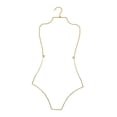 thumbnail image 3 of Lingerie Hanger Bathing Suit Hanger Swimsuit Hanger for Closet Coat Children Gold, 3 of 8
