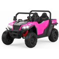 thumbnail image 1 of 24V 4WD Ride-On Dump Truck with Remote Control, 2-Seater Electric Construction Vehicle with Dump Bed & Shovel, 1 of 8