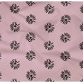 thumbnail image 4 of oneOone Organic Cotton Poplin Twill Fabric Floral Block Printed Craft Fabric BTY 42 Inch Wide, 4 of 4