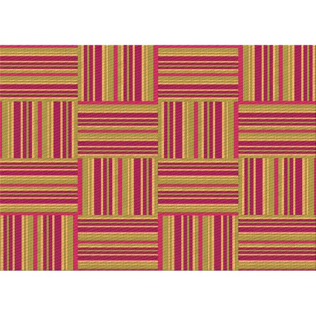 Ahgly Company Tapis d'Intérieur Rectangulaire Transitionnel Jaune Lavable à la Machine, 6 Pieds x 9 Pieds