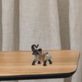thumbnail image 4 of Décoration de Table Éléphant Statue en Résine Sculpture d'Éléphant Figurine d'Animal, 4 of 9