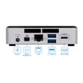thumbnail image 4 of Remis à Neuf Intel NUC5i3RYK Mini Ordinateur de Bureau, Intel i3-5010U Double Cœur 2,1 GHz, 8 Go RAM, 128 Go SSD, MiniDP, Mini HDMI, Wi-Fi, Bluetooth, Windows 10 Pro, 4 of 8
