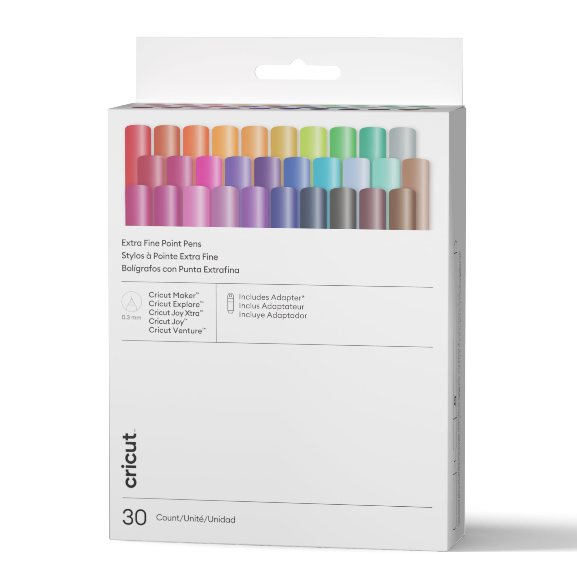 Cfc Sampler Cricut® Extra Fine Point Pens 0.3 mm, Ultimate Sampler (30 ct ...