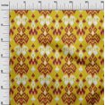 thumbnail image 2 of oneOone Polyester Lycra Fabric Paisley Ikat Print Fabric By The Yard 56 Inch Wide, 2 of 4