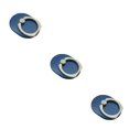 thumbnail image 2 of crativent Support Ovale pour Téléphone Intelligent et Téléphone Intelligent, Support de Téléphone Cellulaire Intelligent Rond, Prise, Support de Voiture, Bleu, Ensemble de 3, 2 of 6