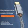 thumbnail image 2 of SUTENGDA 19.6” USB Type-C to USB B 2.0 Printer Cable  Grey, 2 of 10