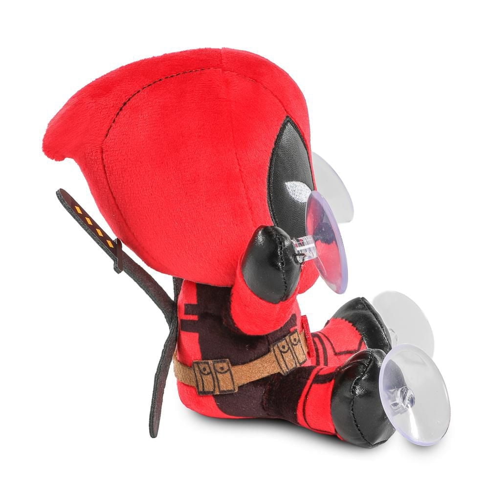 Kidrobot Autocollant de Fenêtre Deadpool & Wolverine 6" Deadpool Peluche