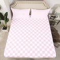 thumbnail image 2 of Erosebridal Plaid Buffalo Sheet Set Queen, Checkered Bedding Sets Queen Size, Rectangle Room Decor 4-Piece, 2 of 7