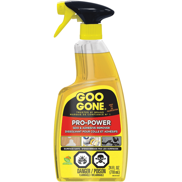 Goo Gone Pro-Power Goo and Adhesive Remover, 710 mL