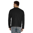 thumbnail image 4 of Inkmeso Men's Long Sleeve Cotton Basic Shirt Lightweight Solid T-Shirts, 4 of 7