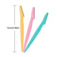 thumbnail image 2 of MesaSe Face Razors Dermaplane Eyebrow Shaver 15Pcs Eyebrow Shaper for Women, 2 of 4
