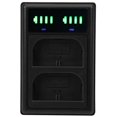 thumbnail image 2 of Chargeur de Batterie pour Appareil Photo Double Interface Chargeur de Batterie Double Affichage Chargeur de Batterie Double Dock Chargeur de Batterie pour Appareil Photo Double Port Micro/TypeC, 2 of 8