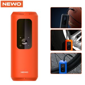 Amdohai NEWO Electric Inflator Portable Air Compressor Electric Pump w/150PSI/LED Light/Type-C Charging Auto Tire Inflator for Bike/Ball/Motorbike